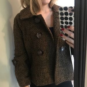 Neslay Blazer, Wool and Polyester Blend, Size S